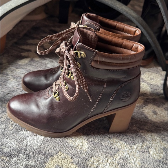 Timberland Shoes - Timberland Women's Brown Allington Heeled Ankle Boots